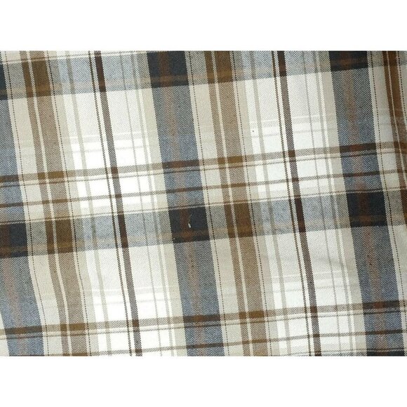 Hurley Shorts Mens 38 Casual Flat Front Brown Check - Picture 4 of 6